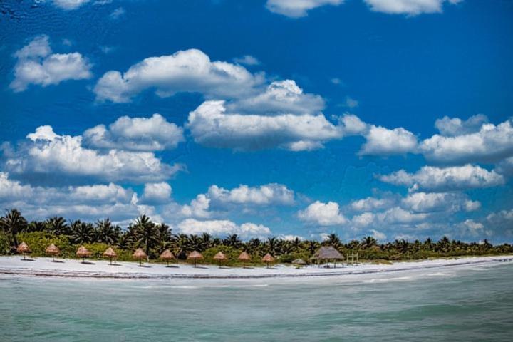 Beachfront Apartment Hacienda Del Cuyo Extérieur photo